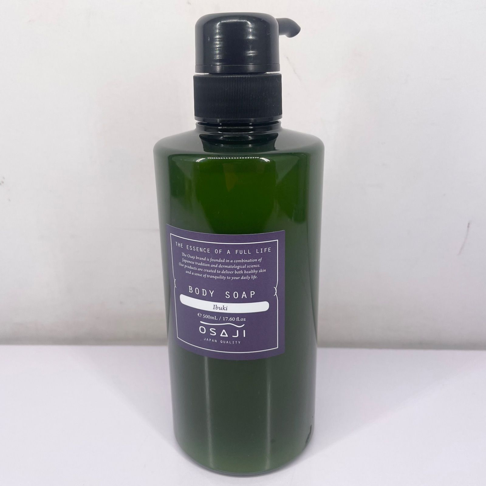 オサジ OSAJI ボディソープ 店頭完売品 イブキ 500ml 3本セット OSAJI(オサジ) / ボディソープ Ibukiの公式商品情報｜美容・化粧品情報