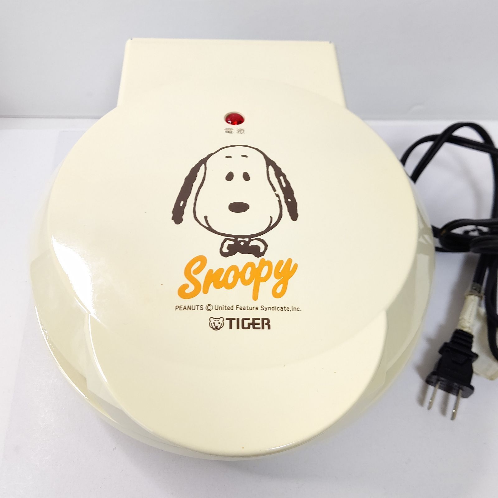 希少 タイガー ケーキメーカー やきたて スヌーピー ピーナッツ 美品