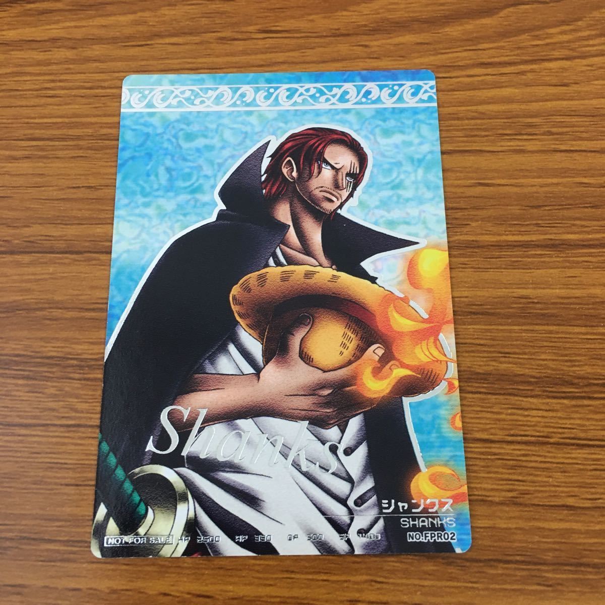 井79 カード トレカ ワンピース ワンピ ARカード シャンクス 箔押し 