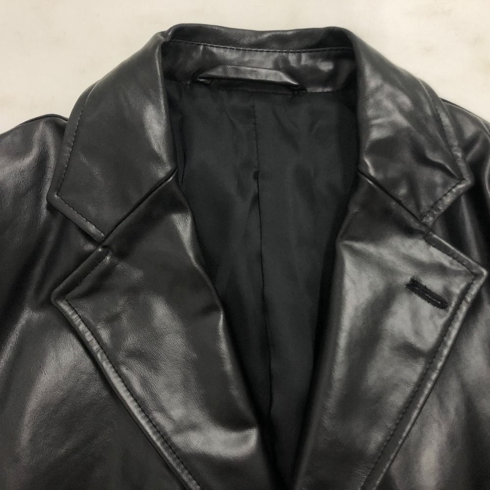 02w18811 イージーバイゼニア E.Z BY ZEGNA 馬革 レザーコート