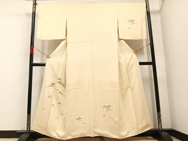 専用！9551☆9544☆送料込み❣️ 訪問着 着物 6枚 まとめ売り❣️ 平和屋着物▽訪問着 浜松風景文 暈し染め 伊勢丹 正絹 逸品