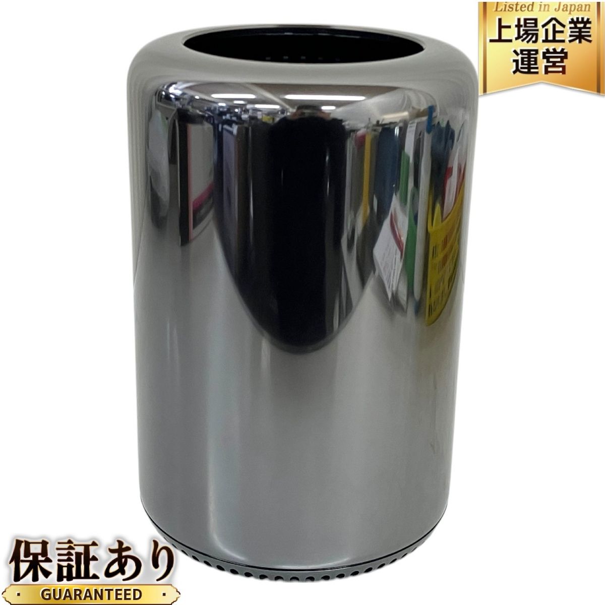 Apple Mac Pro Late 2013 一体型 PC Xeon E5-1650 v2 3.5GHz 64GB SSD 512GB  スぺースグレー High Sierra 中古 良好 T9534393
