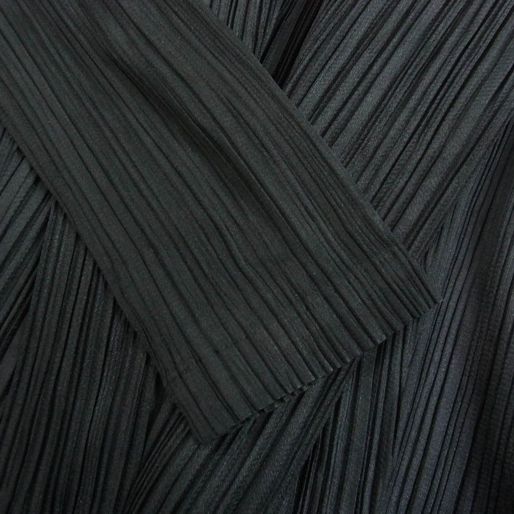 【極美品】イッセイミヤケ プリーツプリーズ レイヤードジャケット ショールカラー 中古・古着通販】ISSEY MIYAKE (イッセイミヤケ) プリーツ
