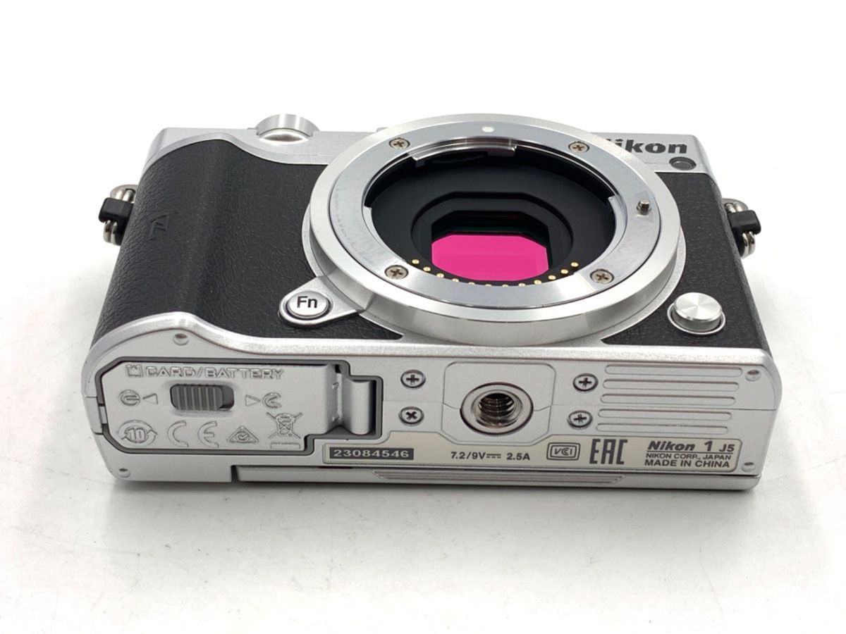 中古】 【良品】 ニコン Nikon1 J5 ボディ シルバー - メルカリ