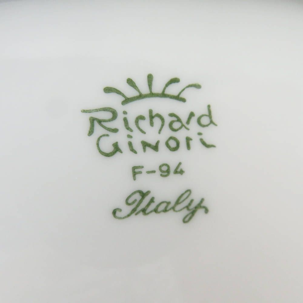 美品 Richard Ginori リチャードジノリ ボンジョルノプルーン