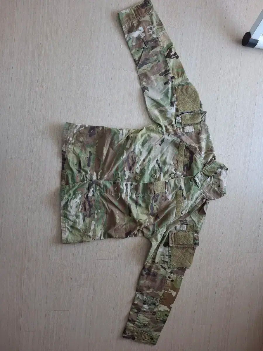 米軍 ミリタリー 夏用 OCP カモフラ IHWCU S ー 上下セット