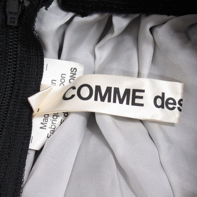 美品 23SS コムデギャルソン COMME des GARCONS シフォン ノースリーブ カットソー 切りっぱなし バックジップ AD2022 GK-B008 サイズS 美品 23SS コムデギャルソン COMME des GARCONS シフォン