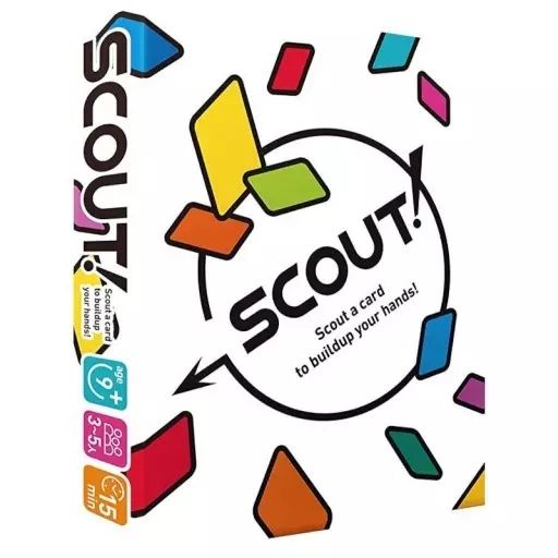 Best Japanese board games: SCOUT! by Oink Games, sealed copy