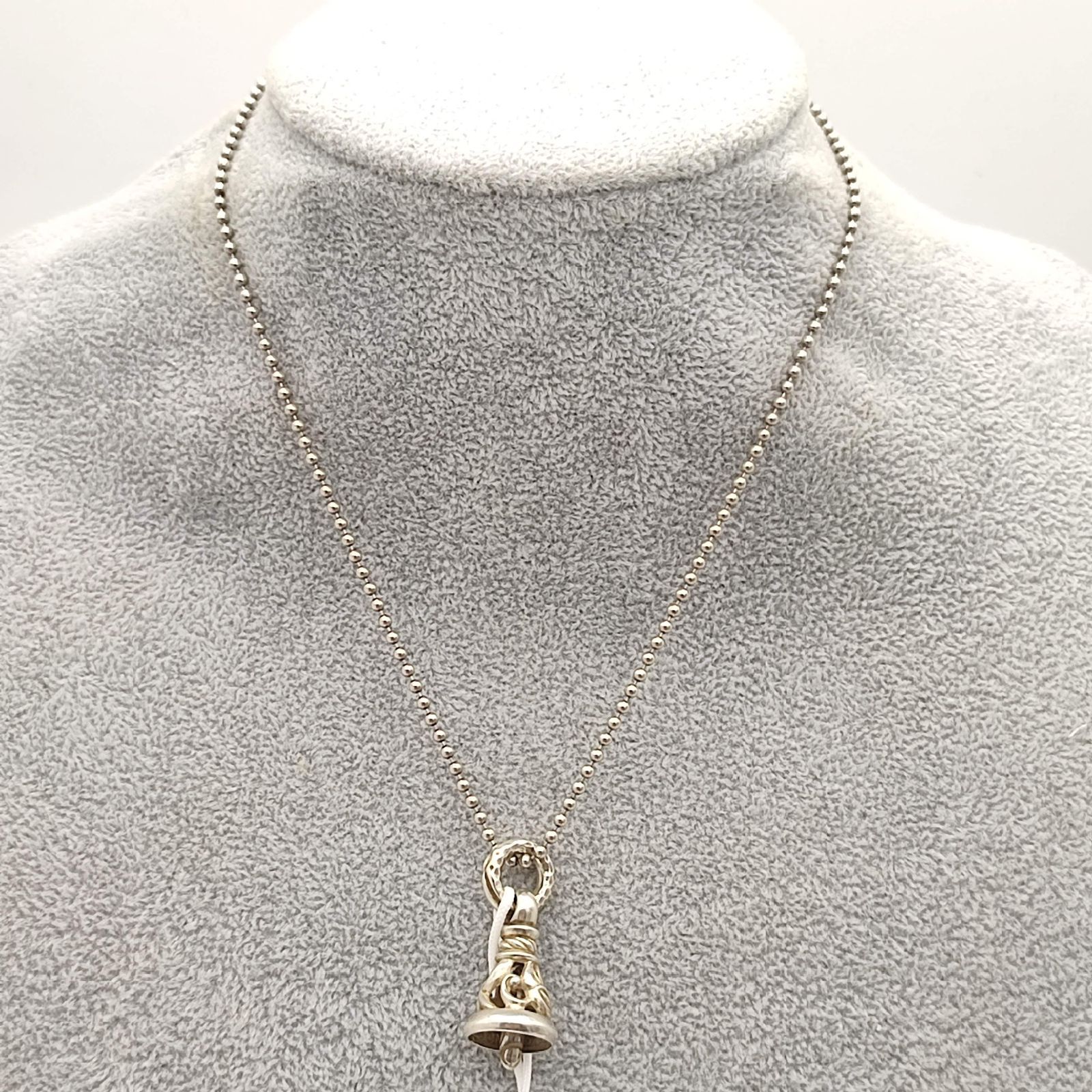 ロンワンズ カムホートタイプ クレーンベルネックレス silver925 ロンワンズ/LONE ONES クレーンベル ミディアム LK刻印とボール