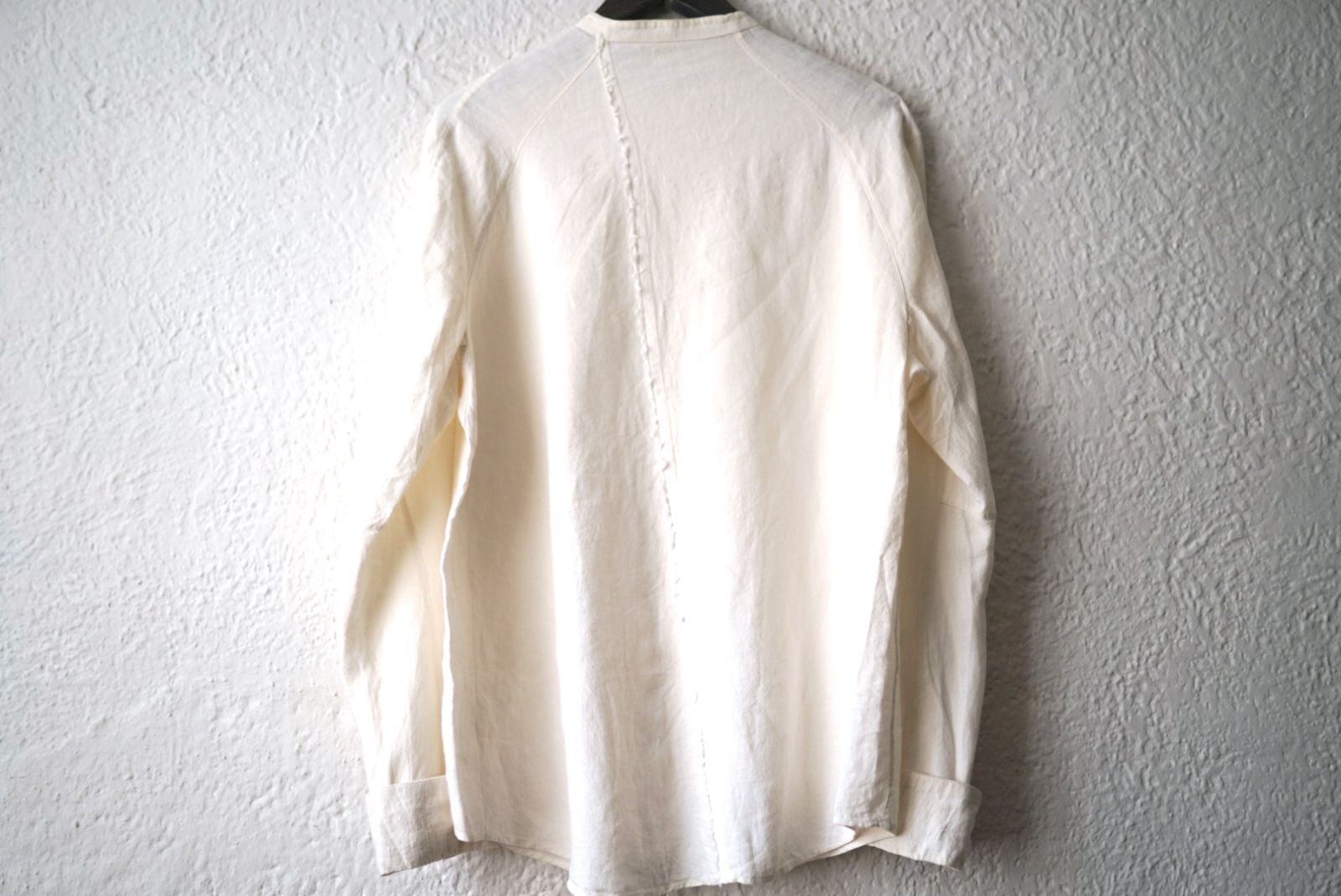 Stand Collar Shirts リネンバンドカラーシャツ / taichi murakami