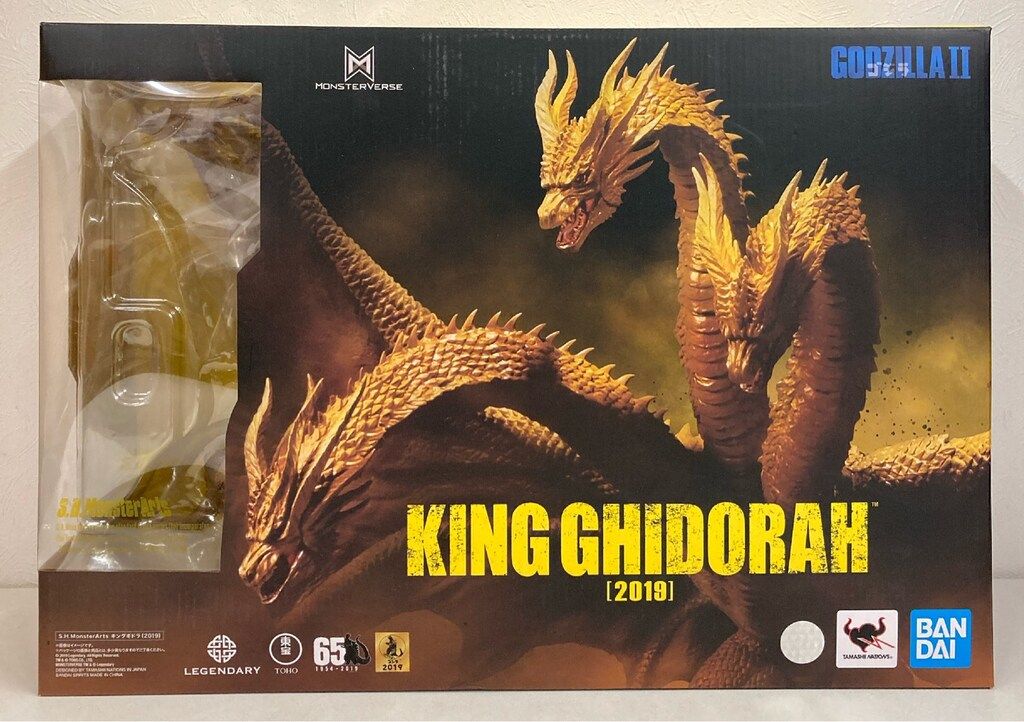 バンダイ S.H.MonsterArts ゴジラ キング・オブ・モンスターズ キングギドラ (2019)