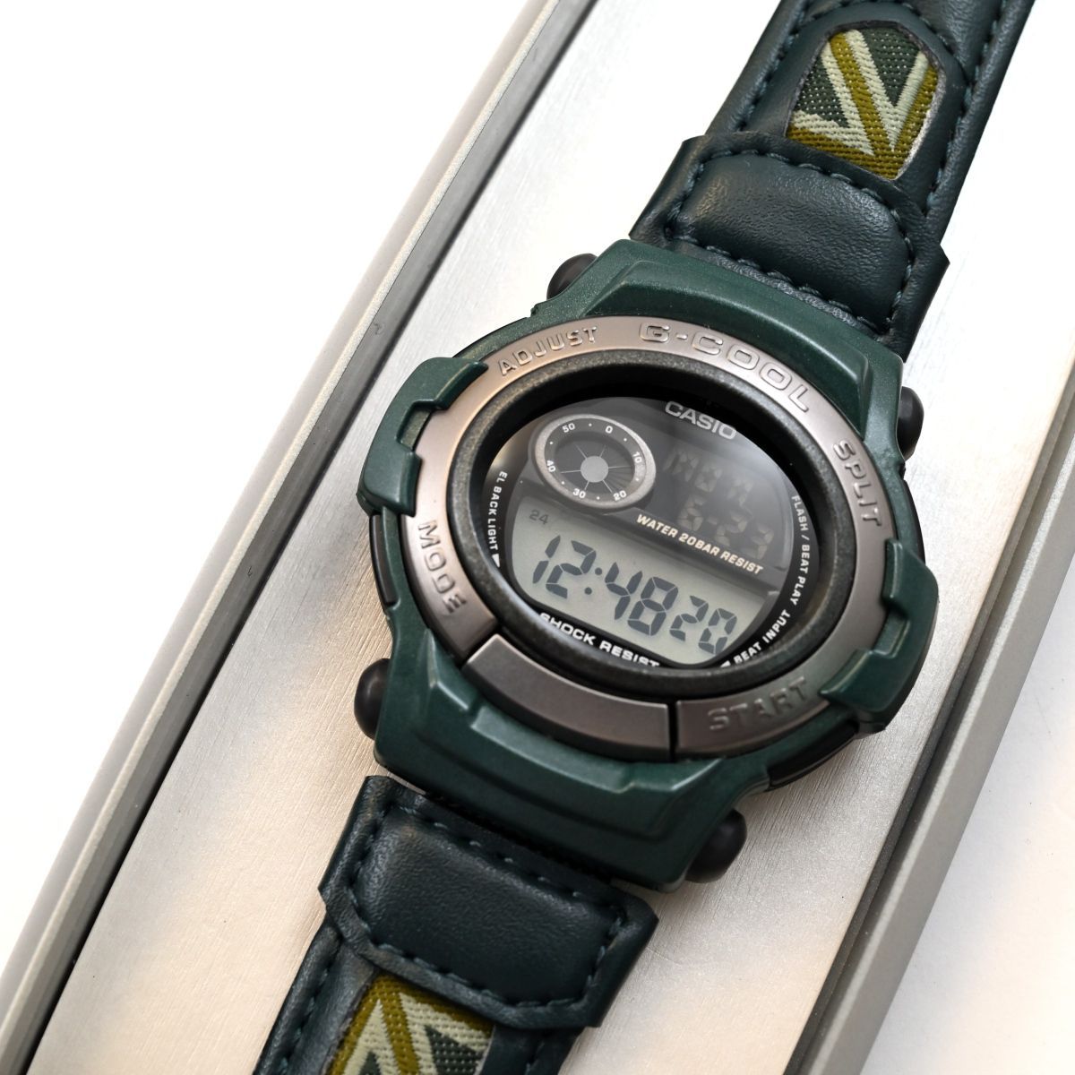 未使用美品 CASIOカシオ G-COOL GT-003M-2T 匿名配送 Casio G-Cool GT-003 Digital Japan Made Wrist Watch – Vintage G