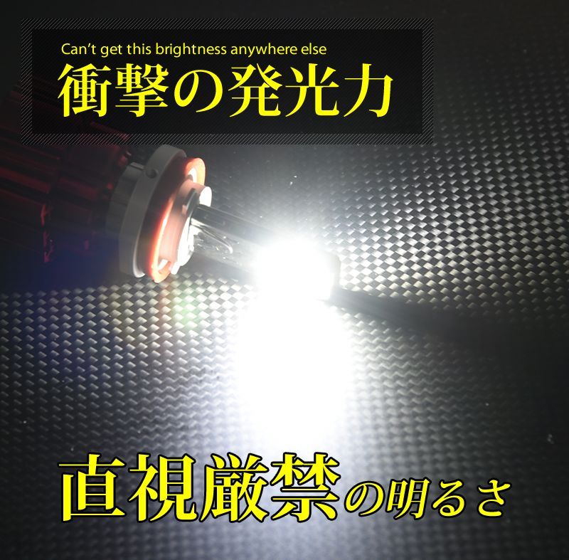 LEDフォグランプ VELENO ヘッドライト 純正配光 驚異の実測値 7600lm