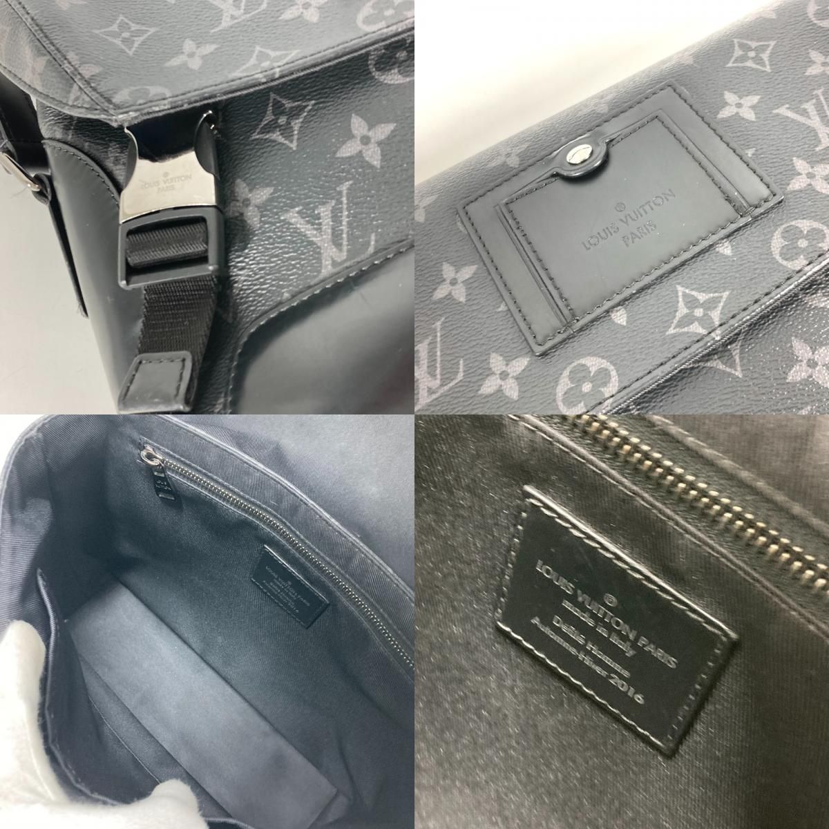 LOUIS VUITTON ルイヴィトン ショルダーバッグ メッセンジャー・ヴォワヤージュ PM M40511 モノグラムエクリプスキャンバス