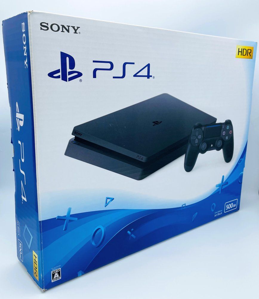 PlayStation 4 ジェット ブラック 500GB CUH-2200AB01 メーカー生産終了 video game