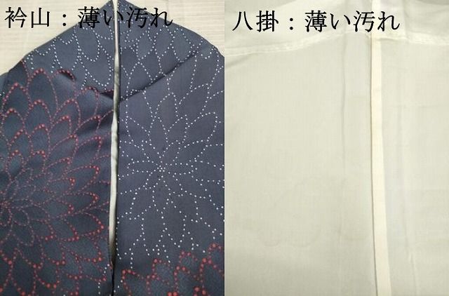 平和屋着物▽小振袖 二尺袖 単衣 草花文 金彩 正絹 逸品