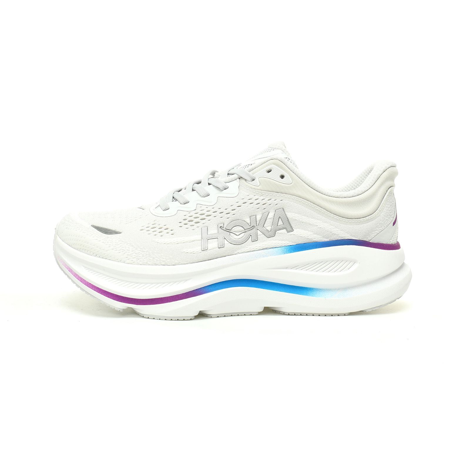 新品未使用 HOKA One One Bondi 9 Low ホワイト/ブルー/パープル