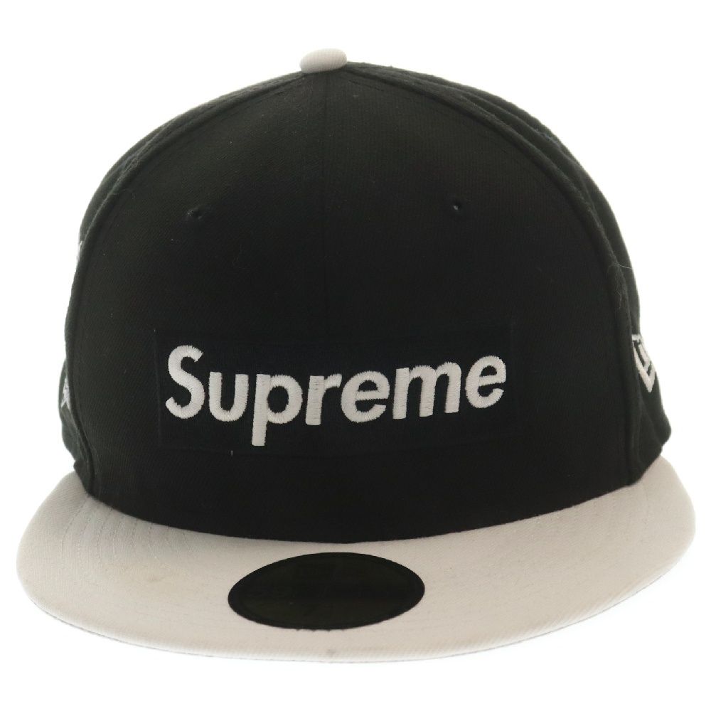 SUPREME (シュプリーム) 21SS × New Era Champions Box Logo ニューエラ チャンピオンズ ボックスロゴ ベースボールキャップ 帽子 ブラック