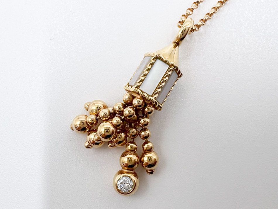 ROBERTO COIN ロベルト コイン ART DECO ネックレス マザーオブ パール  