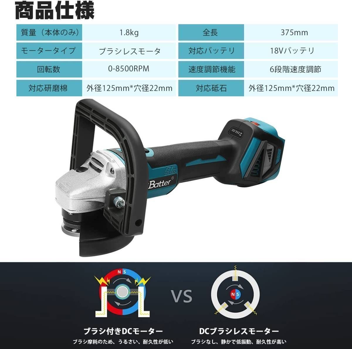 充電式 グラインダー