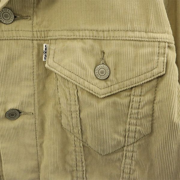 リーバイス コーデュロイジャケット M ベージュ Levi's メンズ