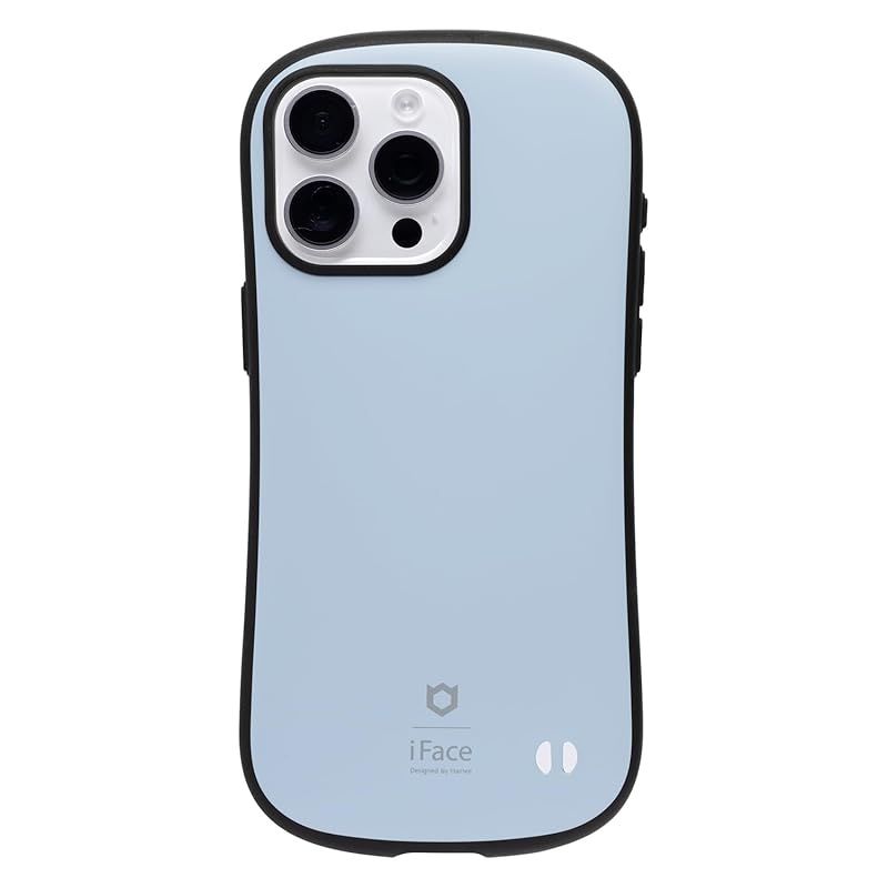新品　iFace First Class KUSUMI iPhone 15 Pro Max ケース (くすみブルー)【アイフェイス アイフォン15promax 用 iphone15プロマックス 用 カバー 韓国 耐衝撃 ストラップホール】