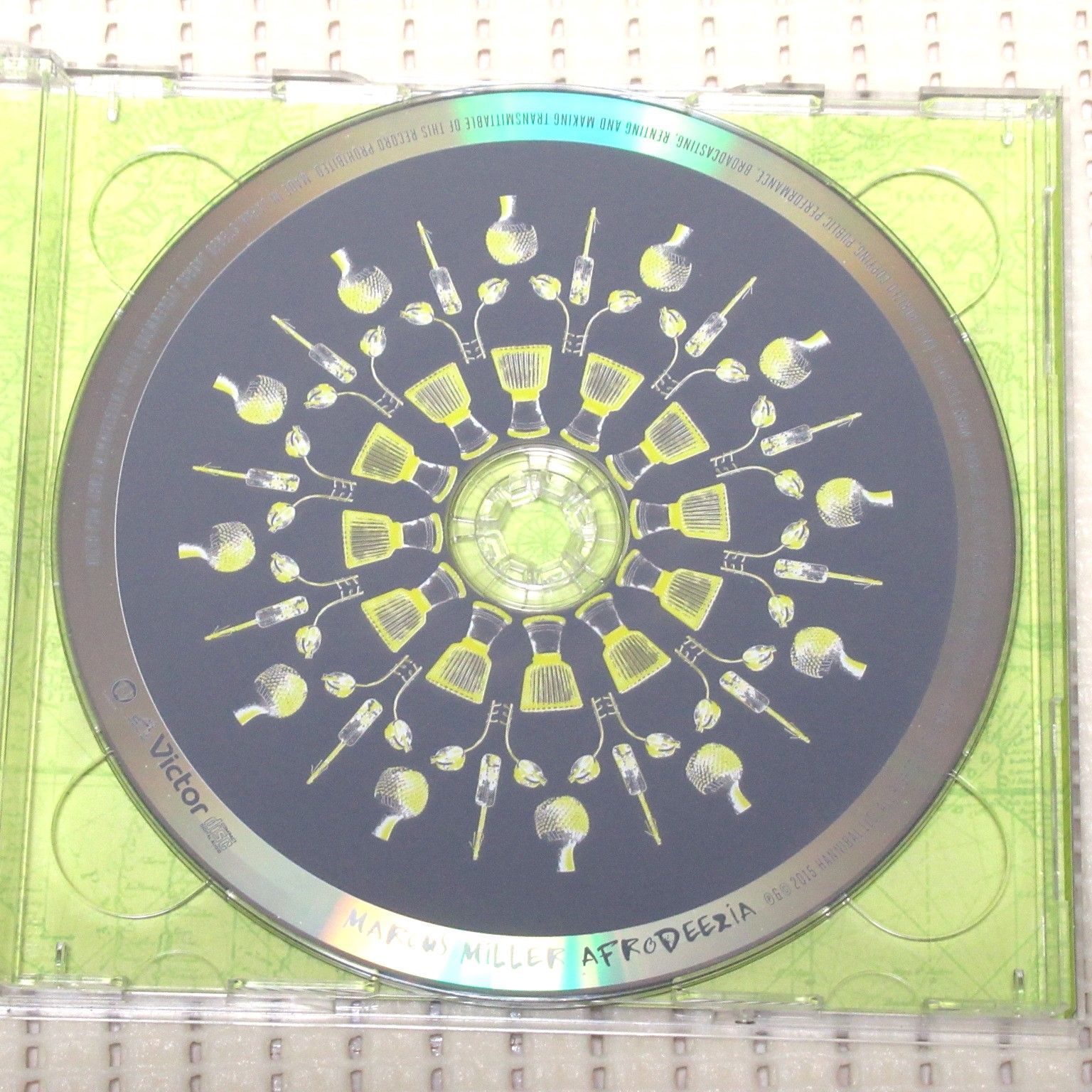 CD＋DVD 初回限定盤 マーカス・ミラー アフロディジア 帯付 VIZJ