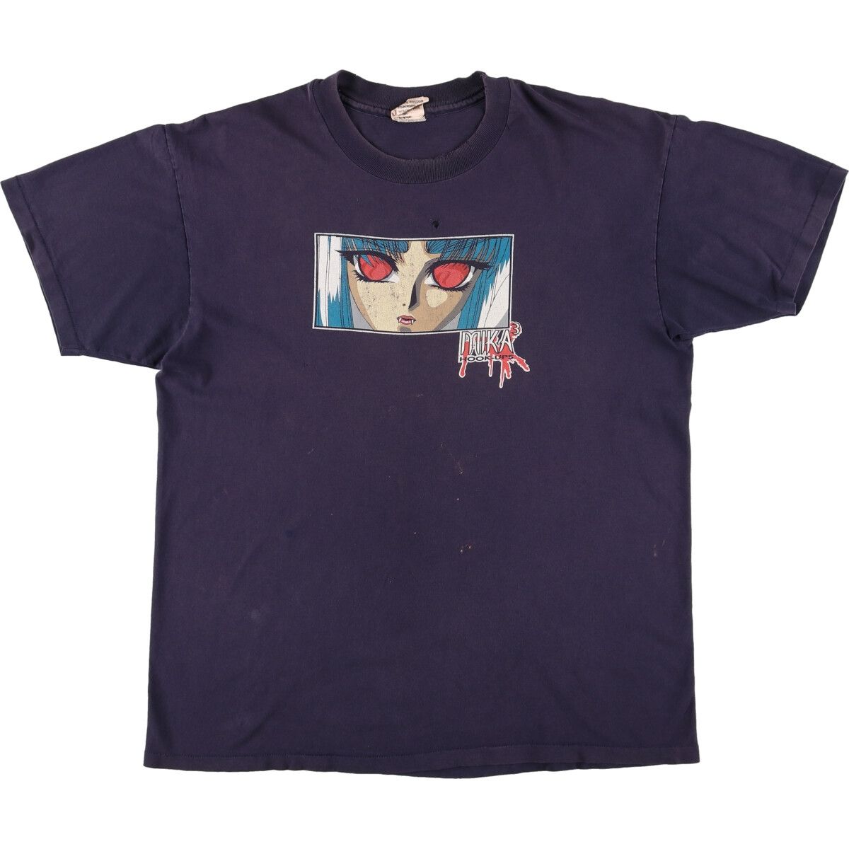 古着 90年代 HOOK-UPS MIKA 3 サーフ スケートTシャツ メンズL 