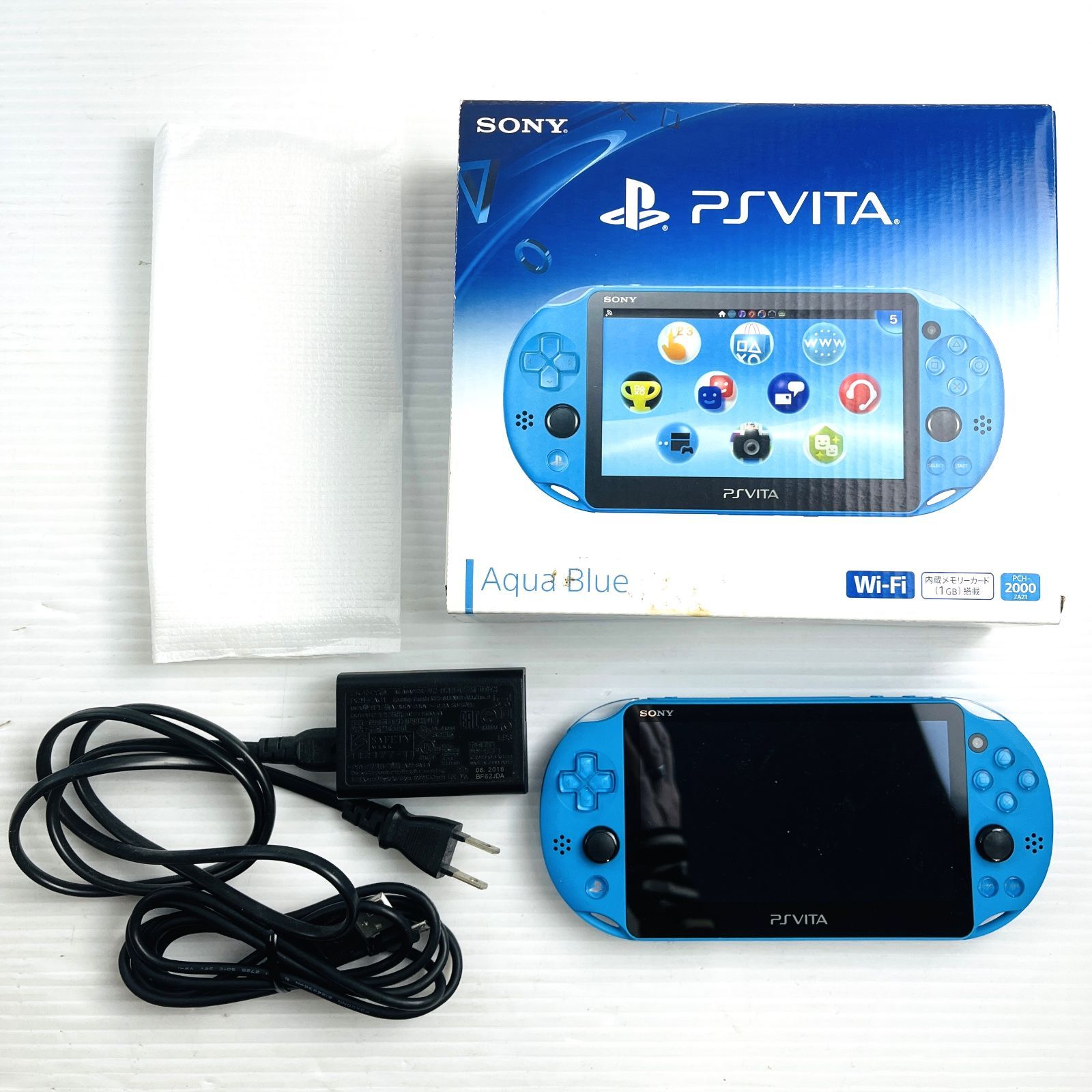 ◇【動作OK／説明書なし／外箱汚れあり】SONY PlayStation Vita PCH