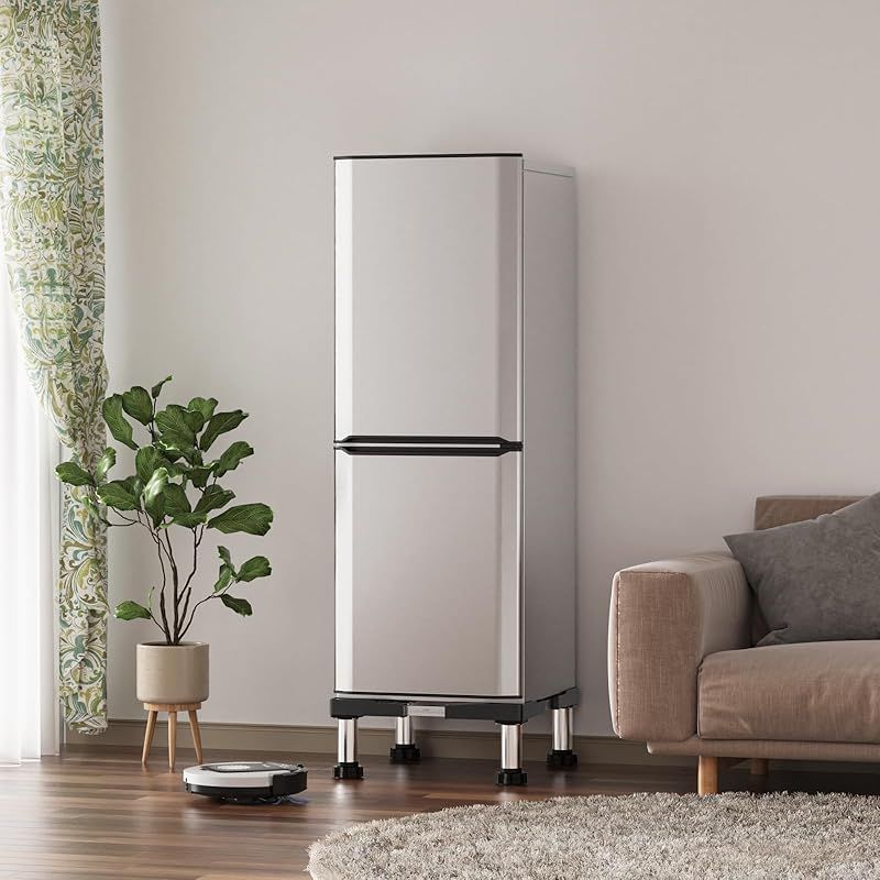 かさ上げ台 洗濯機台 冷蔵庫 置き台 幅/奥行44.5～70cm 昇降可能 18