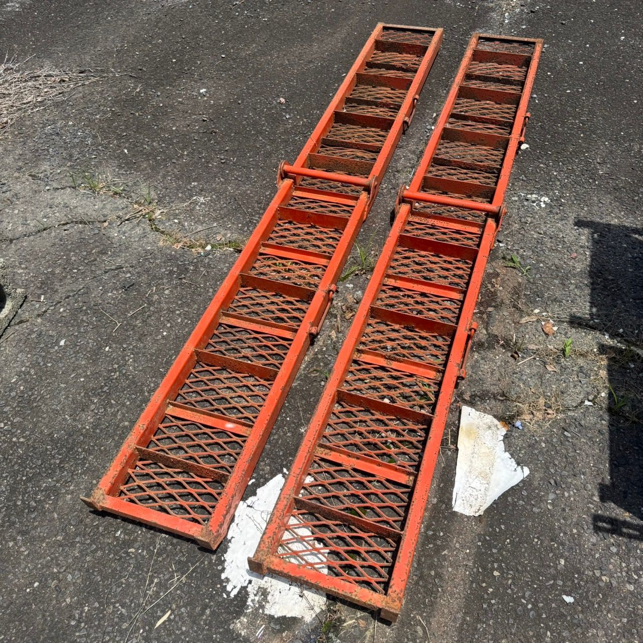 鉄製 ブリッジ 2本セット ミチイタ 歩み板