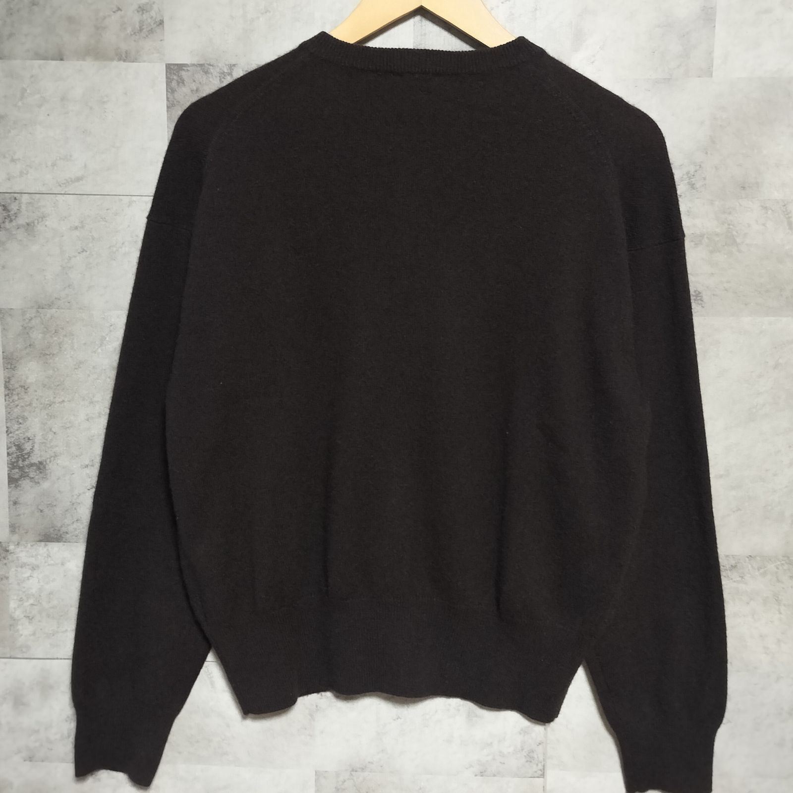 ONWARD DD カシミヤ クルーネック カーディガン Мサイズ ブラウン オンワード樫山 アンサンブル Cashmere WWW_NOITHATQUANGTHANH_NET