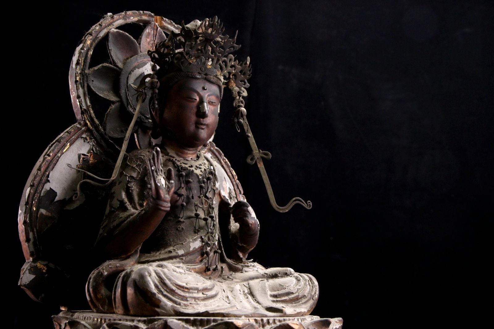 Tama5 可楽造 紫砂 朱泥 達磨像 仏像 人物像 置物 M R6625 達磨