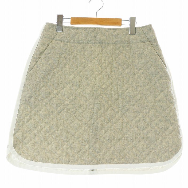 サカイラック sacai luck キルティングスカート 台形スカート 中わた  