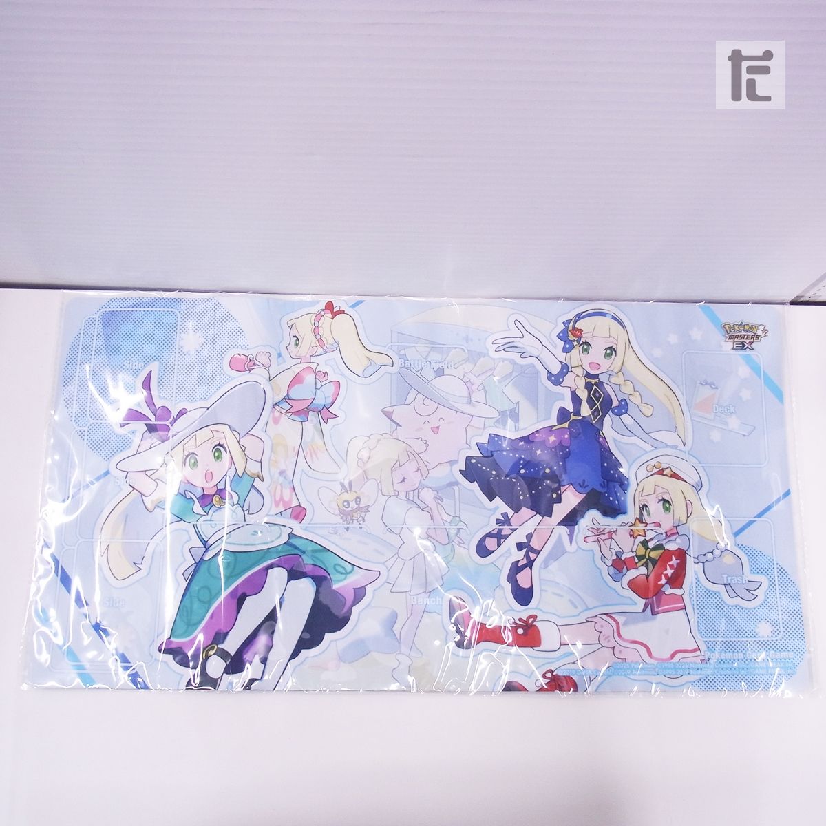 ポケモンマスターズEX おしゃれを楽しむリーリエ プレイマット