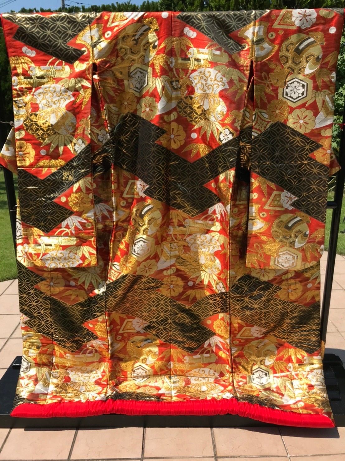 在庫一掃 M027 色打掛 花嫁衣裳 和装 打掛 和装