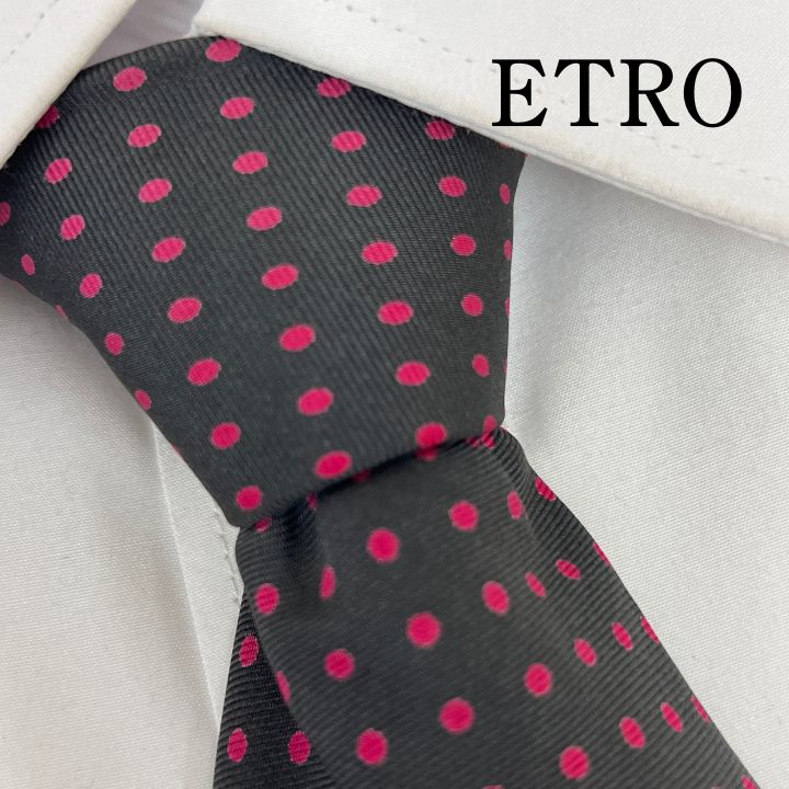Etro] エトロ ネクタイ 美品 美品】ETRO エトロ ネクタイ ペイズリー