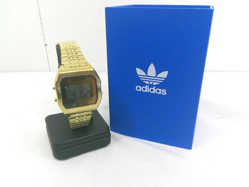 adidas 腕時計 大量セット 15個 s25g-52kx【中古】adidas ｱﾃﾞｨﾀﾞｽ DIGITAL TWO ﾃﾞｼﾞﾀﾙ ﾒﾝｽﾞ