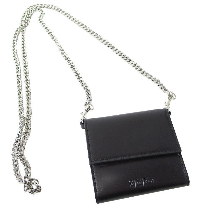 ✨新品未使用✨　Maison Margiela チェーンウォレット　MM6 財布 ♢MM6♢チェーンウォレット☆正規品・安全発送☆ (MM6 Maison