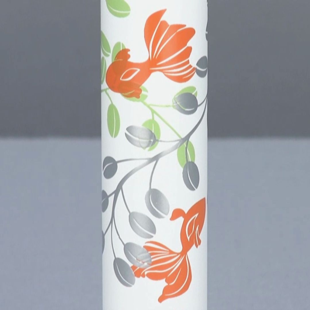 ♥ 手洗水栓 カクダイ 立水栓 金魚柄 _ 716-891-13