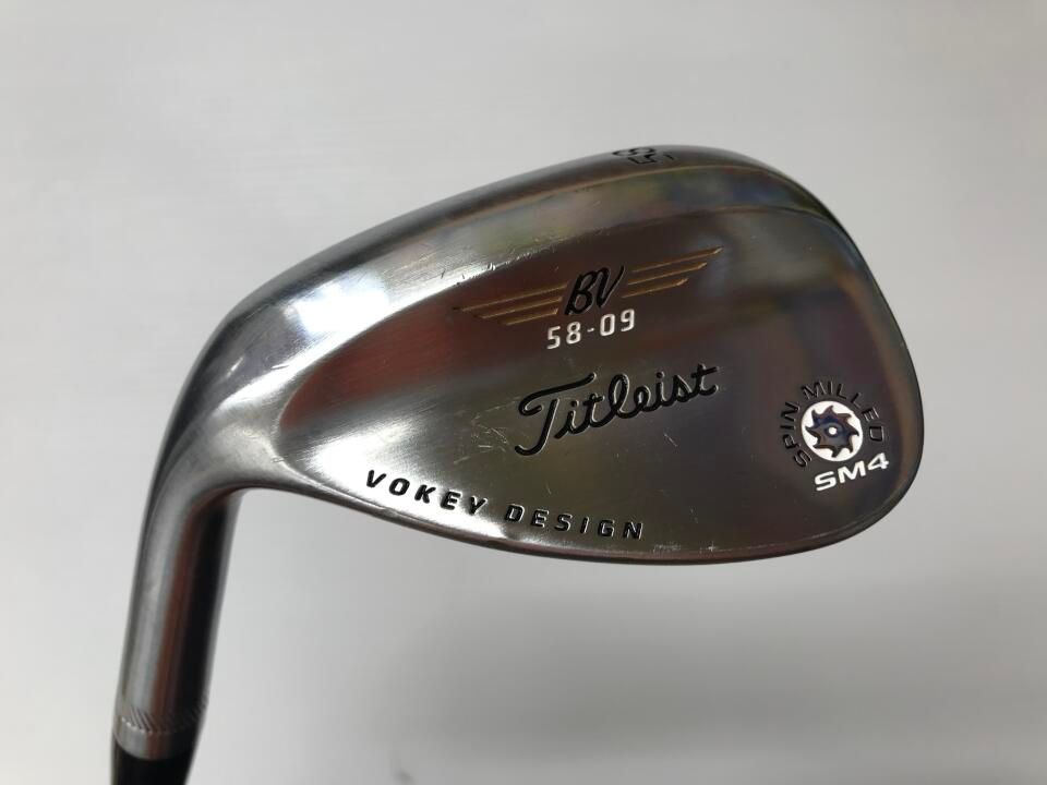 【即納】ボーケイ SM4 ツアークローム | 58 | S200 | ダイナミックゴールド | 中古 | ウェッジ | タイトリスト