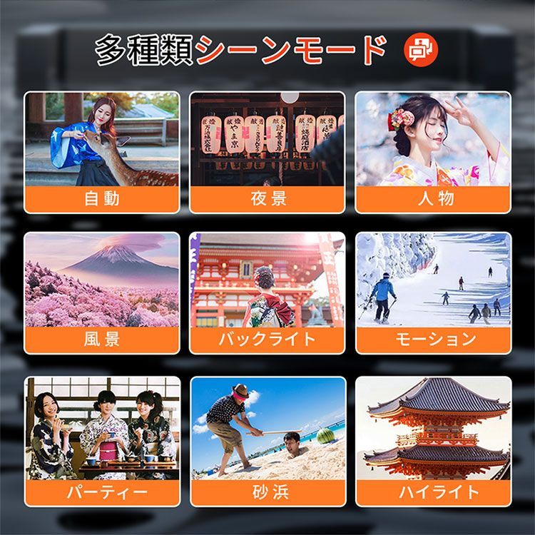 メモリーカード付き 16倍ズーム