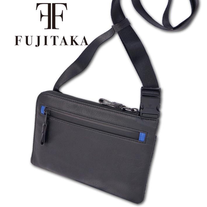 フジタカ FT by FUJITAKA レザー ショルダーバッグ メンズ
