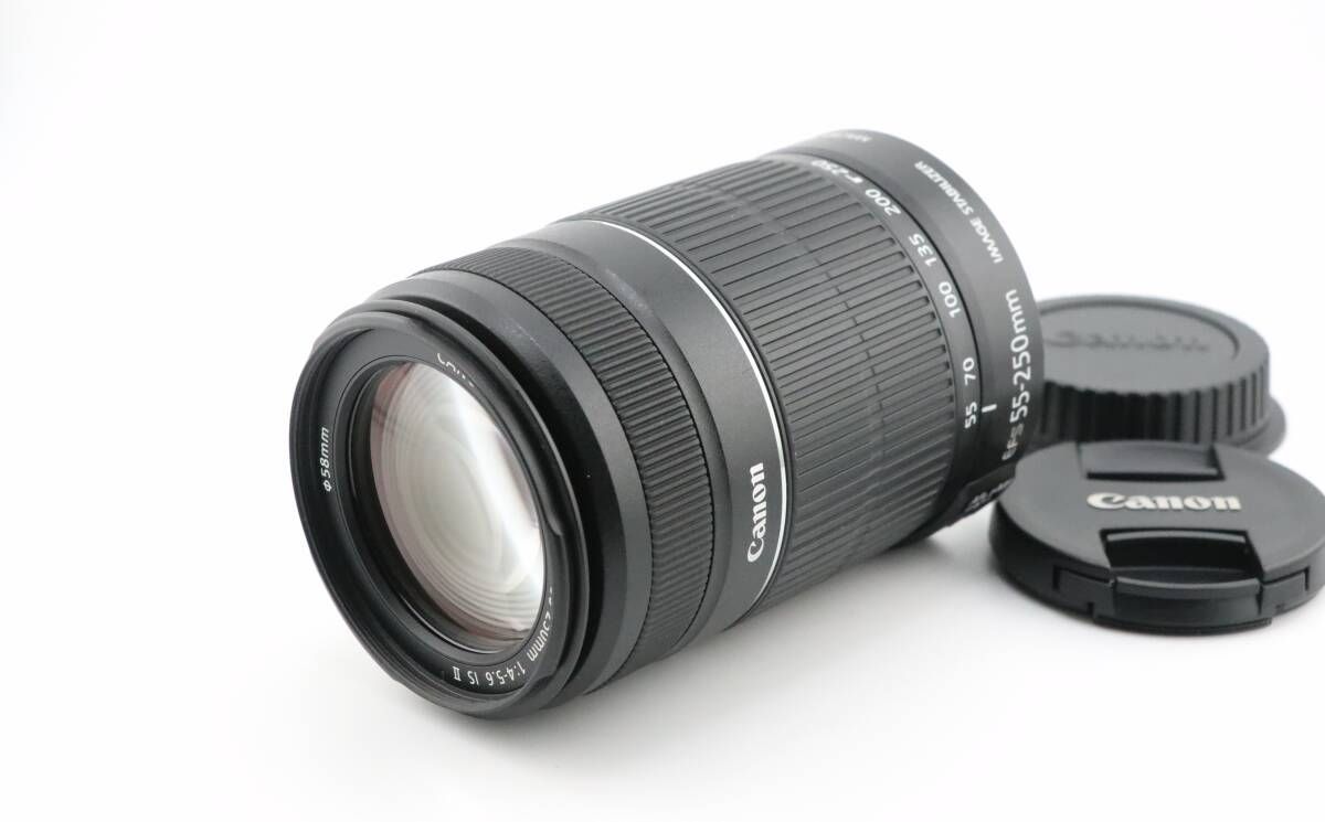 上品 キヤノン CANON EF-S 55-250mm F4-5.6 IS II W0944＃3370