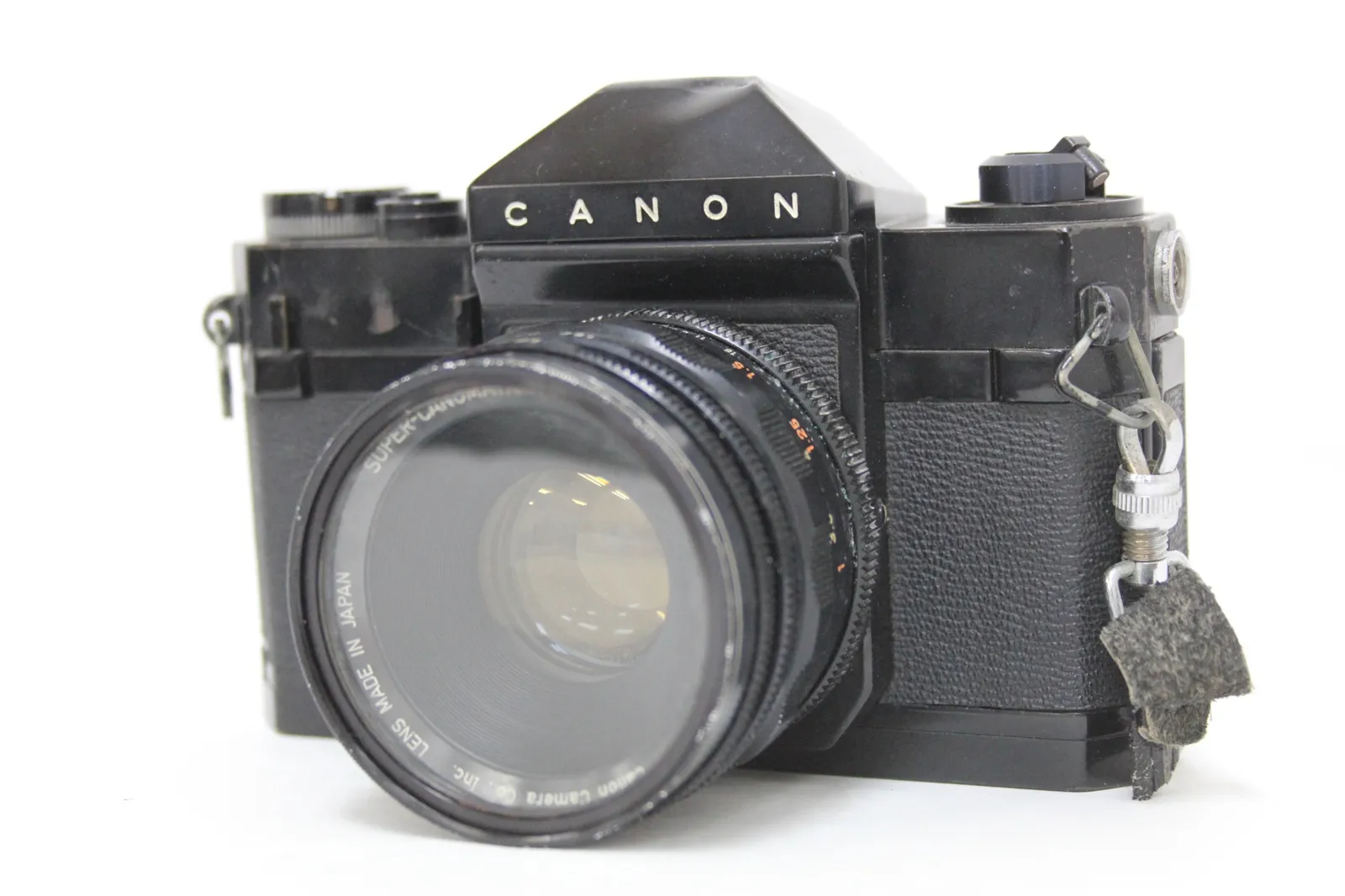 【完動品】Canon Canonflex アイレベル+ 標準レンズ　外付露出計付 完動品】Canon Canonflex アイレベル+ 標準レンズ 外付露出計付