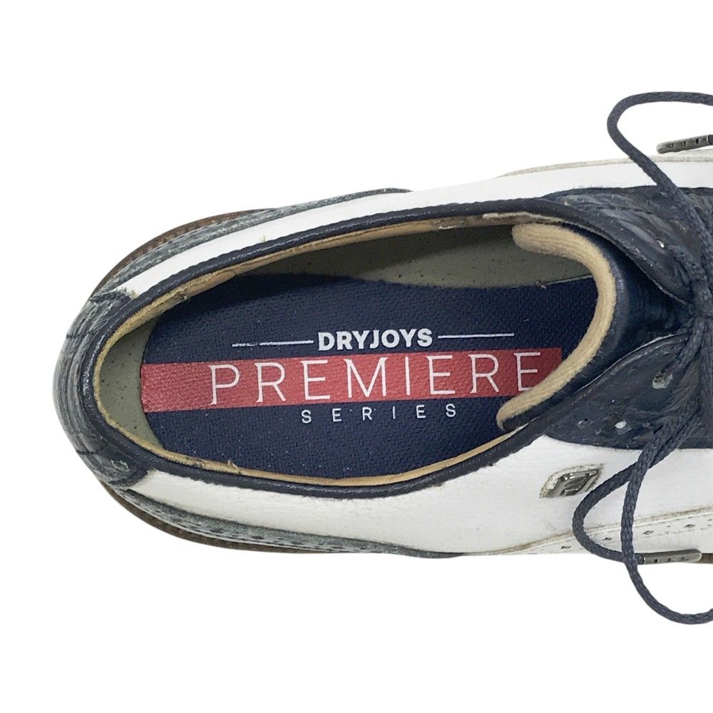 FOOT JOY フットジョイ 53929J DRYJOYS プレミア ターロウ ゴルフシューズ  ネイビー系 25cm [240101489183] ゴルフウェア メンズ ストスト ゴルフ FOOT JOY フットジョイ 53929J DRYJOYS プレミア ターロウ