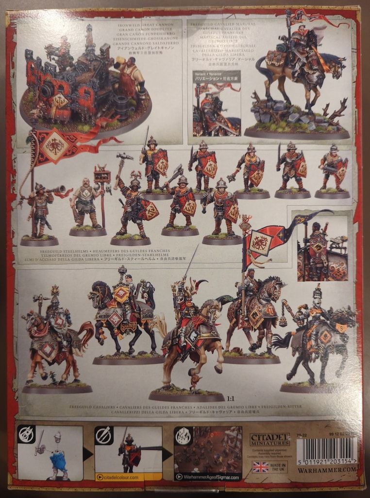 GAMES WORKSHOP WARHAMMER AGE OF SIGMAR CITIES OF SIGMAR Spearhead Cities of Sigmar