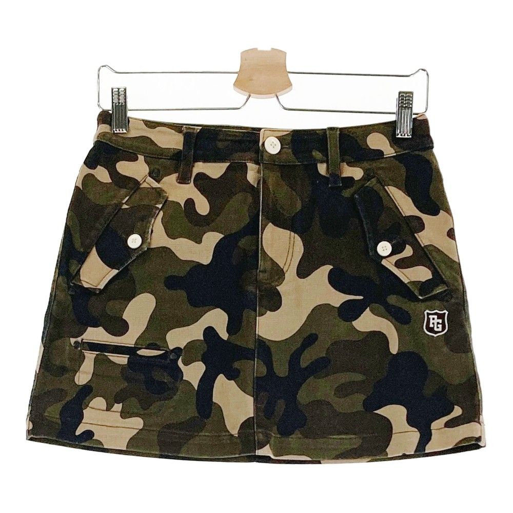 新品 パーリーゲイツ スカート カモフラ柄 PEARY GATES サイズ0 サイズ：0 PEARLY GATES パーリーゲイツ ストレッチスカート カモフラ