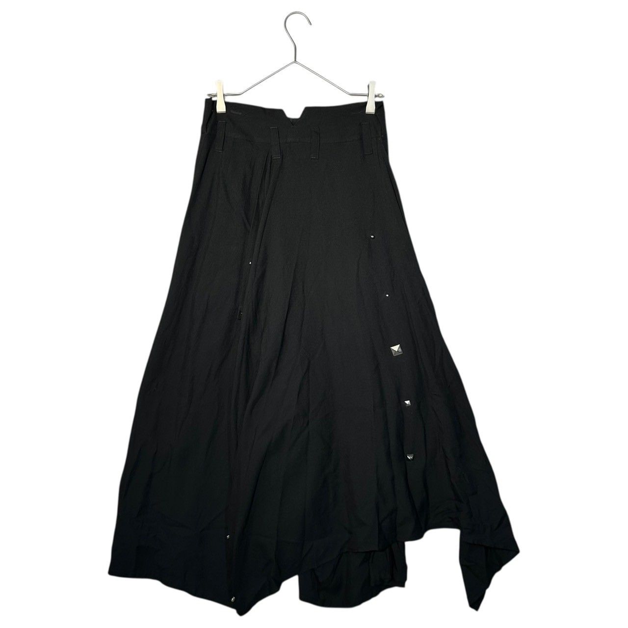 B Yohji Yamamoto(ビー ヨウジヤマモト) 17SS Studs Curly Skirt