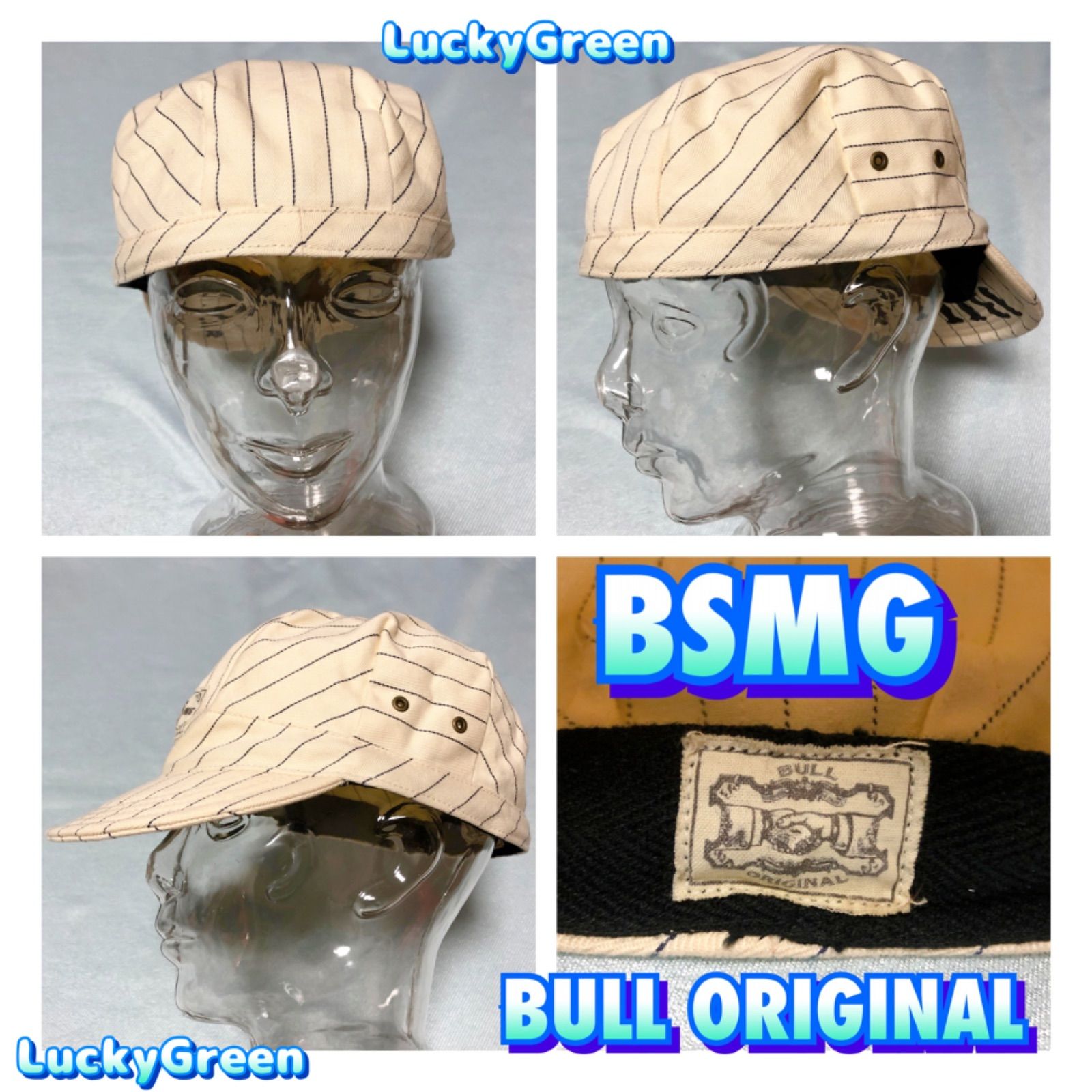 BULL ORIGINAL ブルオリジナル ワークキャップ モーター